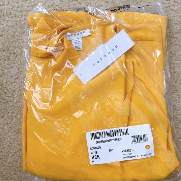 TOPSHOP Tiffany knot-front crepe mini dress - Picture 4 of 5